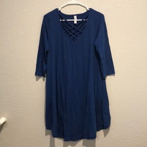 Cotton tunic dress